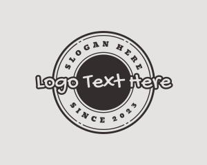 Hip Hop - Urban Apparel Stamp logo design