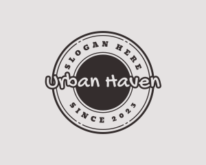 Urban Apparel Stamp logo design