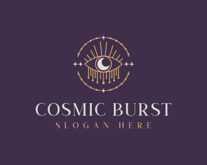 Mystical Cosmic Eye logo design