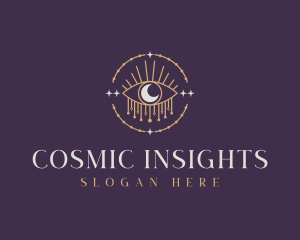 Mystical Cosmic Eye logo design