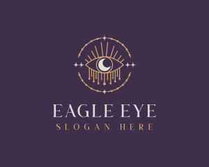 Mystical Cosmic Eye logo design