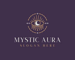 Mystical Cosmic Eye logo design