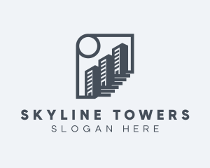 Towers - Office Building Towers logo design