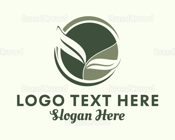 Botanical Plant Seedling Logo