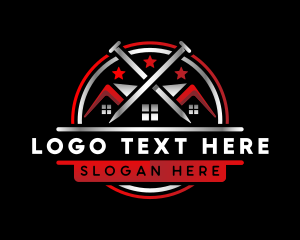 Carpentry - Carpentry Roof Construction logo design