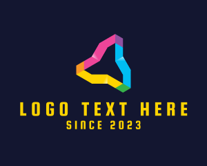 Triangular - Generic Colorful Technology logo design