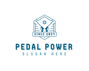 Power Washing Disinfection logo design