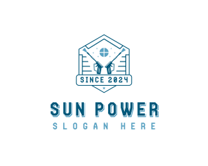 Power Washing Disinfection logo design