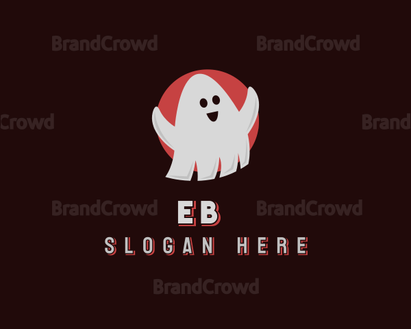 Spooky Spirit Ghost Logo