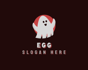 Spooky Spirit Ghost Logo