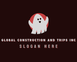 Halloween - Spooky Spirit Ghost logo design