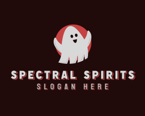 Spooky Spirit Ghost logo design