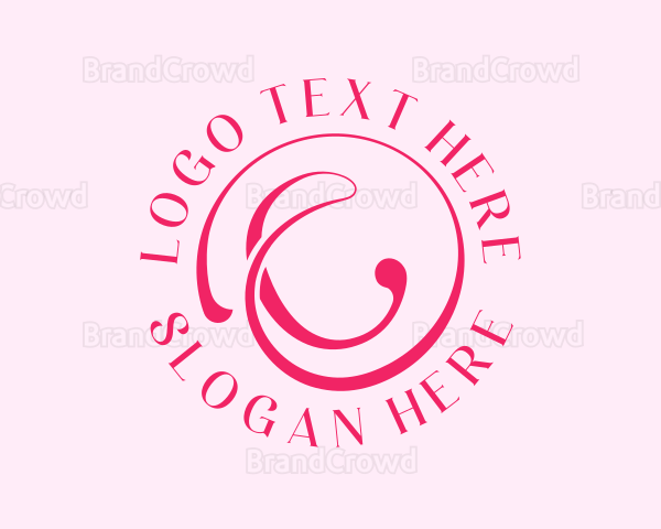 Feminine Beauty Lifestyle Logo