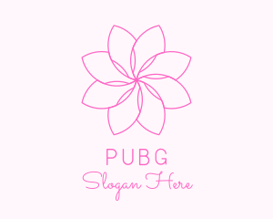 Flower Blossom Scent Logo