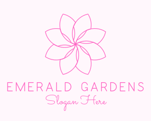 Flower Blossom Scent logo design