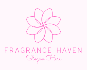 Flower Blossom Scent logo design