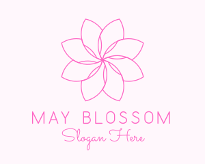 Flower Blossom Scent logo design