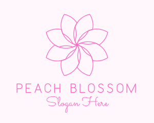 Flower Blossom Scent logo design