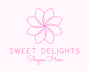 Flower Blossom Scent logo design