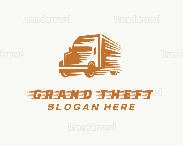 Truck Delivery Vehicle Logo