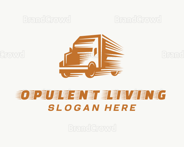 Truck Delivery Vehicle Logo