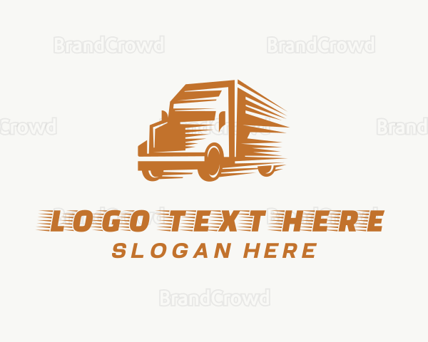 Truck Delivery Vehicle Logo