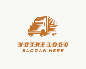 Truck Delivery Vehicle Logo