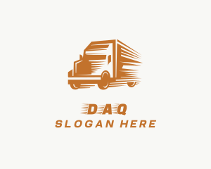Shipment - Truck Delivery Vehicle logo design