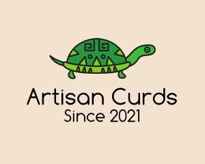 Ethnic Tortoise Animal  logo design