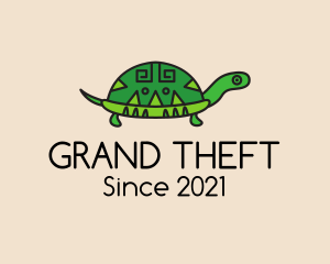 Native - Ethnic Tortoise Animal logo design