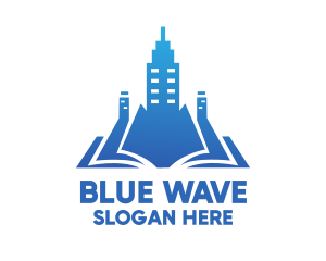 Blue Book Buildings logo design