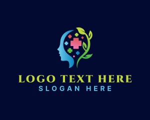 Plant - Natural Mental Healthcare logo design