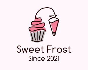 Icing - Cupcake Muffin Icing logo design