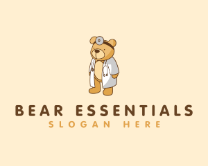 Doctor Teddy Bear  logo design