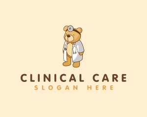 Doctor Teddy Bear  logo design