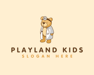 Doctor Teddy Bear  logo design