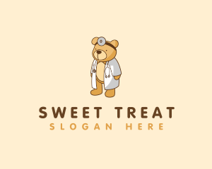 Doctor Teddy Bear  logo design