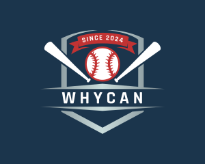 Baseball Bat - Baseball Sports Tournament logo design