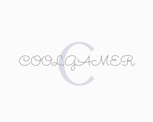 Cosmetics - Cursive Feminine Beauty logo design