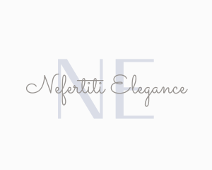 Cursive Feminine Beauty logo design