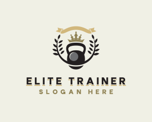 Kettlebell Weight Gym logo design