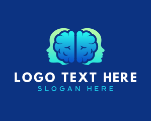 Life Coach - Brain Mental Health logo design