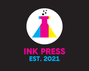 Printing Ink Laboratory logo design