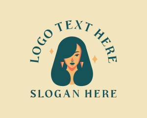 Lady - Beauty Salon Woman logo design