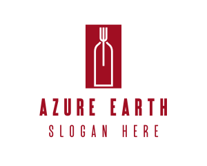 Food Wine Restaurant logo design