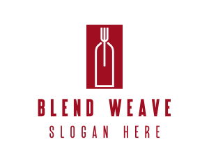 Food Wine Restaurant logo design