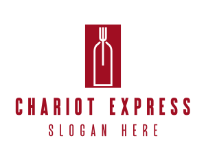 Food Wine Restaurant logo design