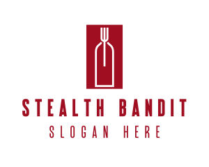 Food Wine Restaurant logo design