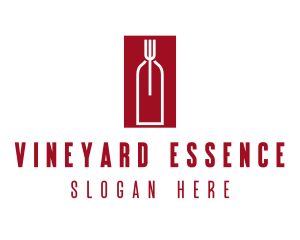 Food Wine Restaurant logo design