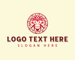 Zodiac - Chinese Zodiac Monkey logo design